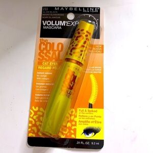 Maybelline 233 glam black volume Xpress mascara colossal cat eyes new